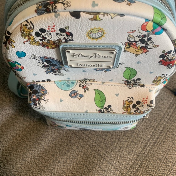 Mickey and Minnie's Runaway Railway Mini Loungefly backpack - Picture 12 of 12